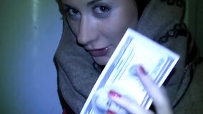 Young amateur sweetie sucks a dick and gets rammed for money