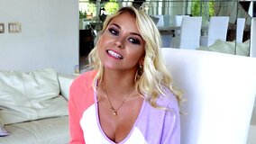 Hard fucking from a big cock satisfies sexy Marsha May