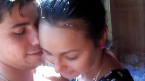 Get ready for a super hot homevideo with a young couple in love