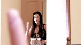 Hot whore with a sexy ass is getting fucked in her pussy